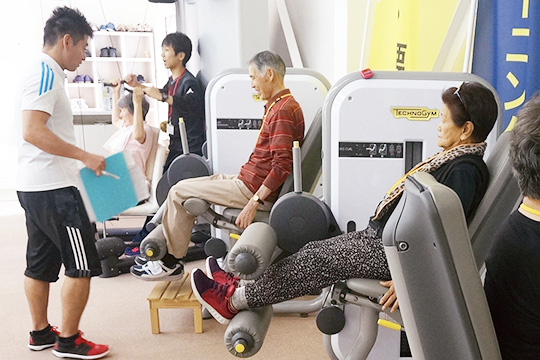 デイサービスの様子