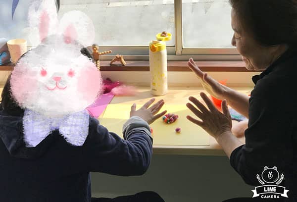 写真:「あーと療育」の様子2